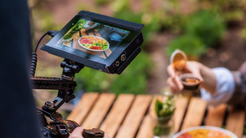 Food Advertising Video Shooting in Outdoor